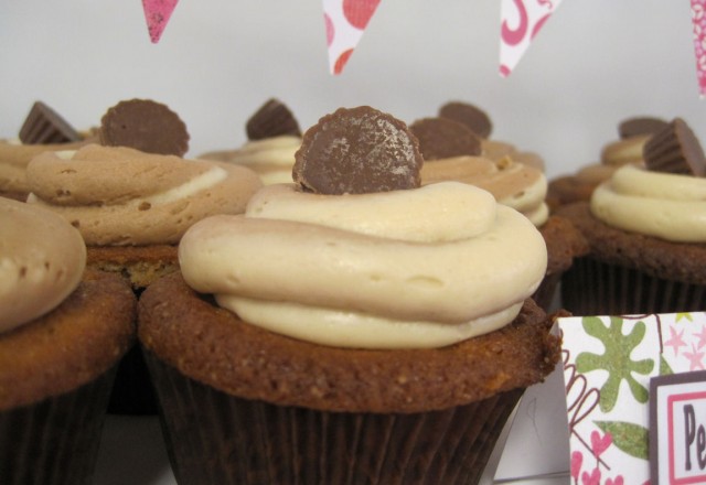 Peanut Butter – Chocolate Twist Cupcakes Peanut Butter – Chocolate Twist Cupcakes