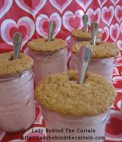 Strawberry Cheesecake with Graham Cracker Topper