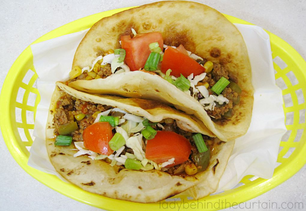 TexMex Sloppy Joe Tacos