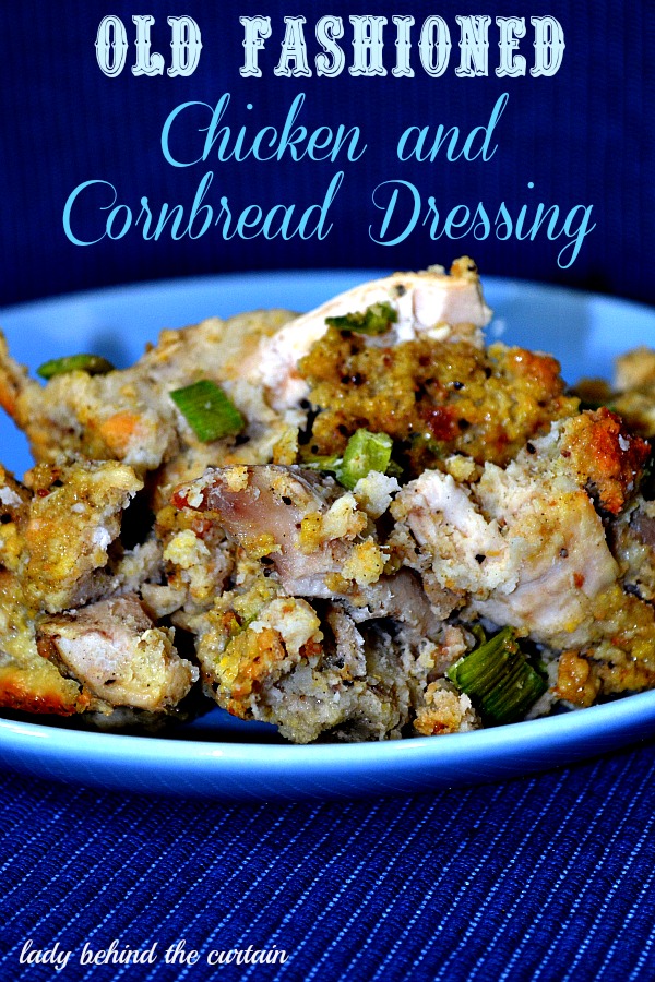 Old Fashioned Chicken and Cornbread Dressing