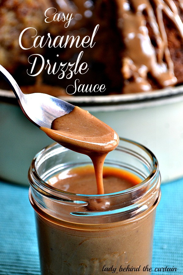 Easy Caramel Drizzle Sauce