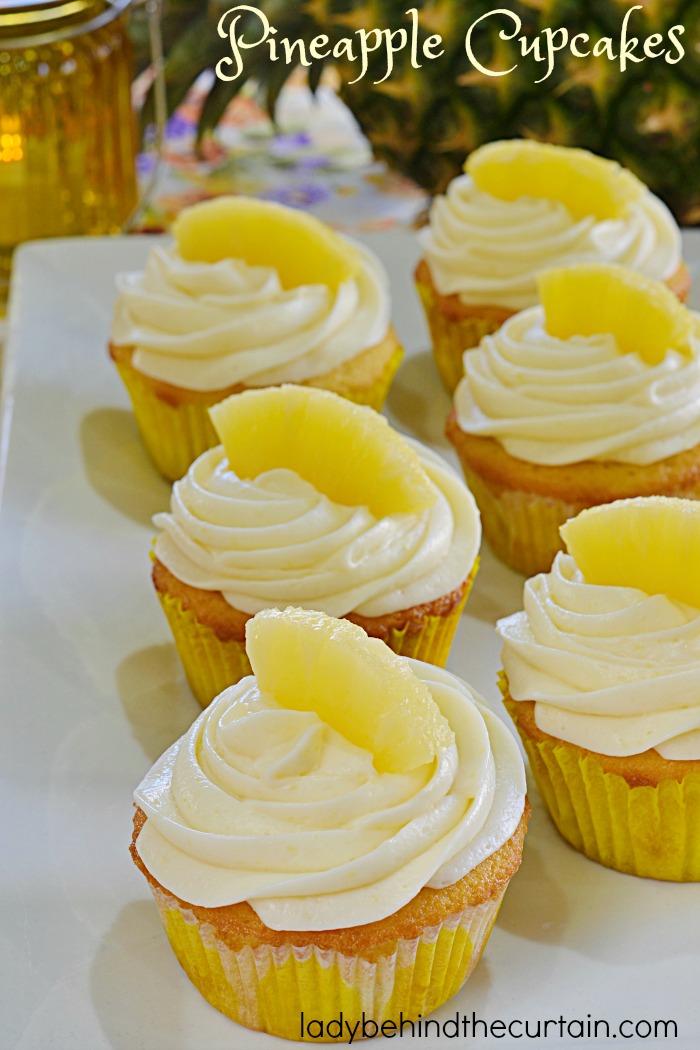 Pineapple Cupcakes