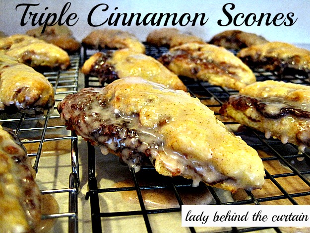 Gingersnap Scones - Lady Behind the Curtain