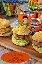 Chipotle Honey Biscuit Chicken Sliders