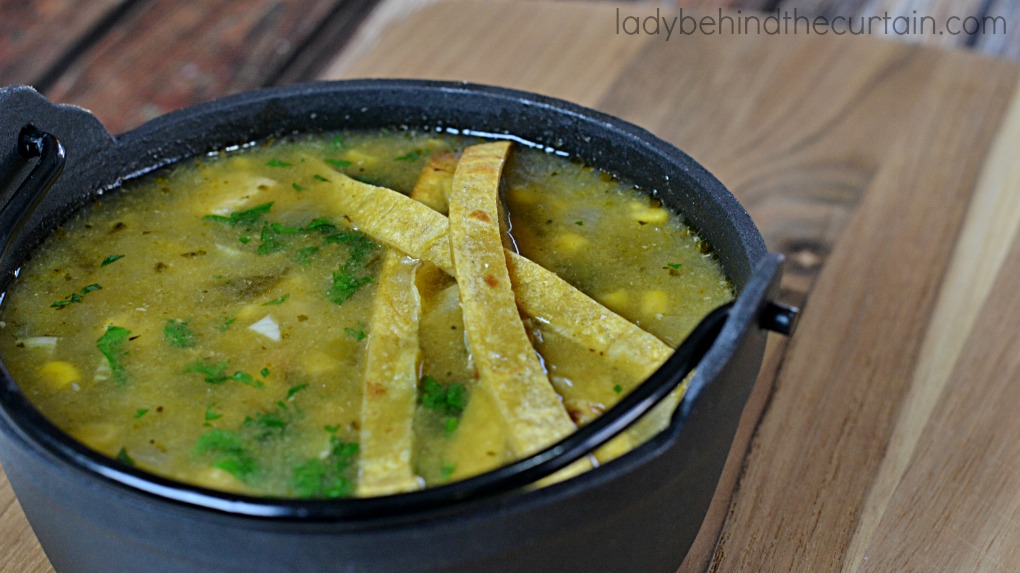 Spicy Pork Green Chile Soup