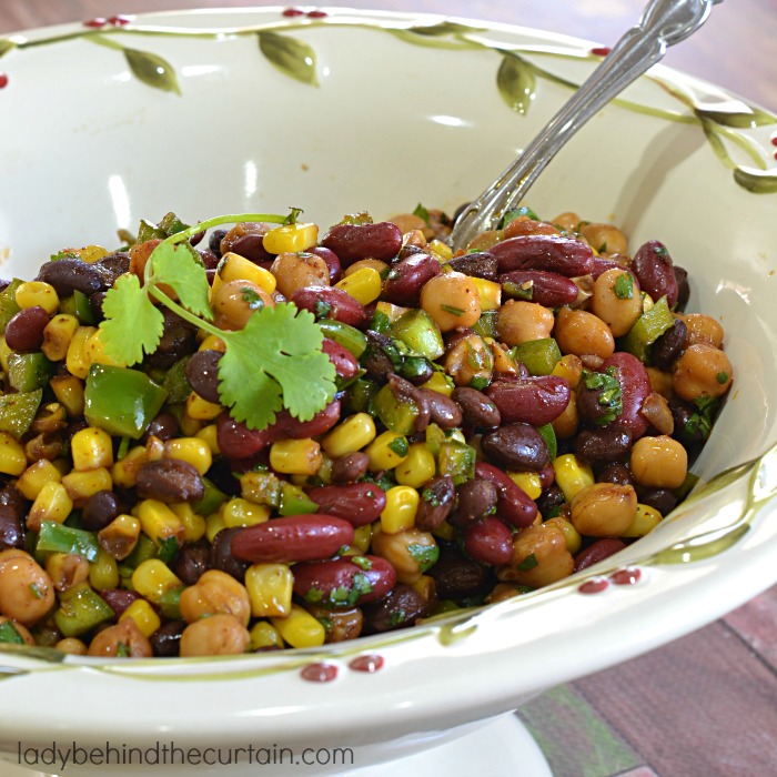 Confetti Bean Salad