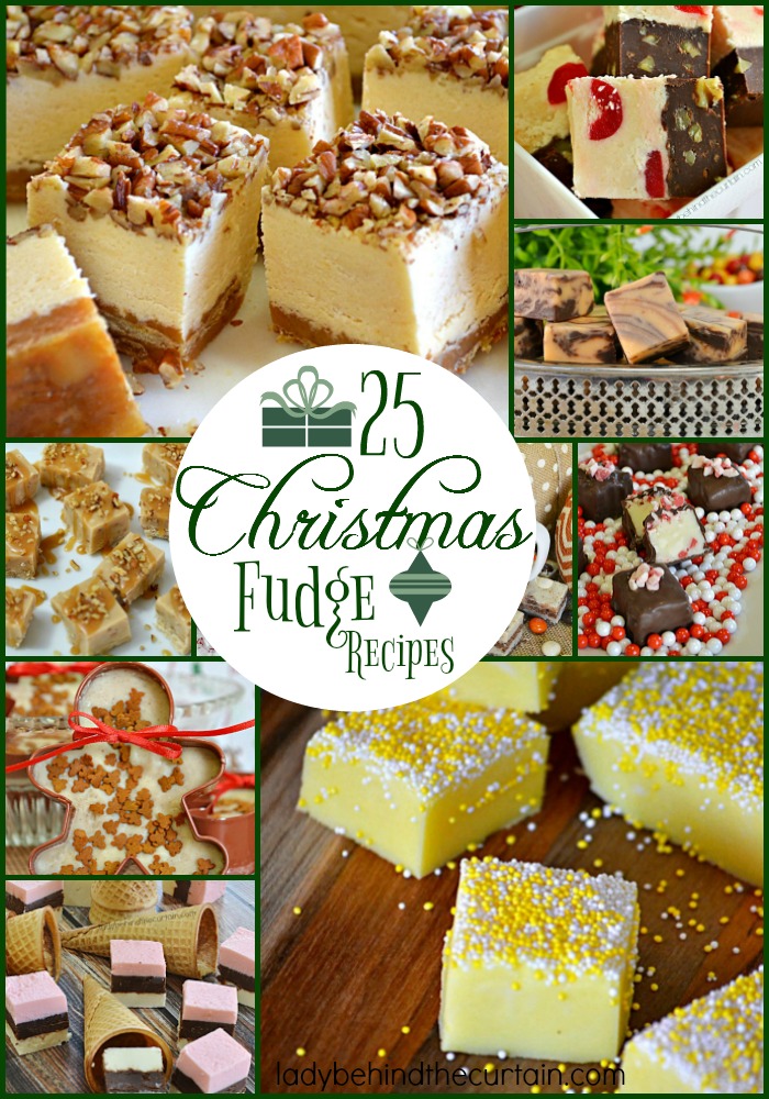 25 Christmas Fudge Recipes