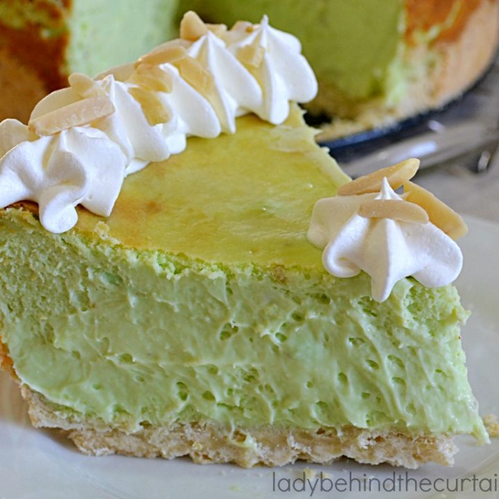 Pistachio Cheesecake | Tall, creamy and the perfect dessert for the pistchio lover in your family!