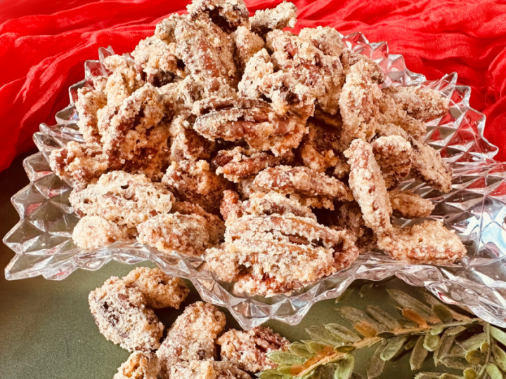 Candied Cinnamon Sugar Pecans