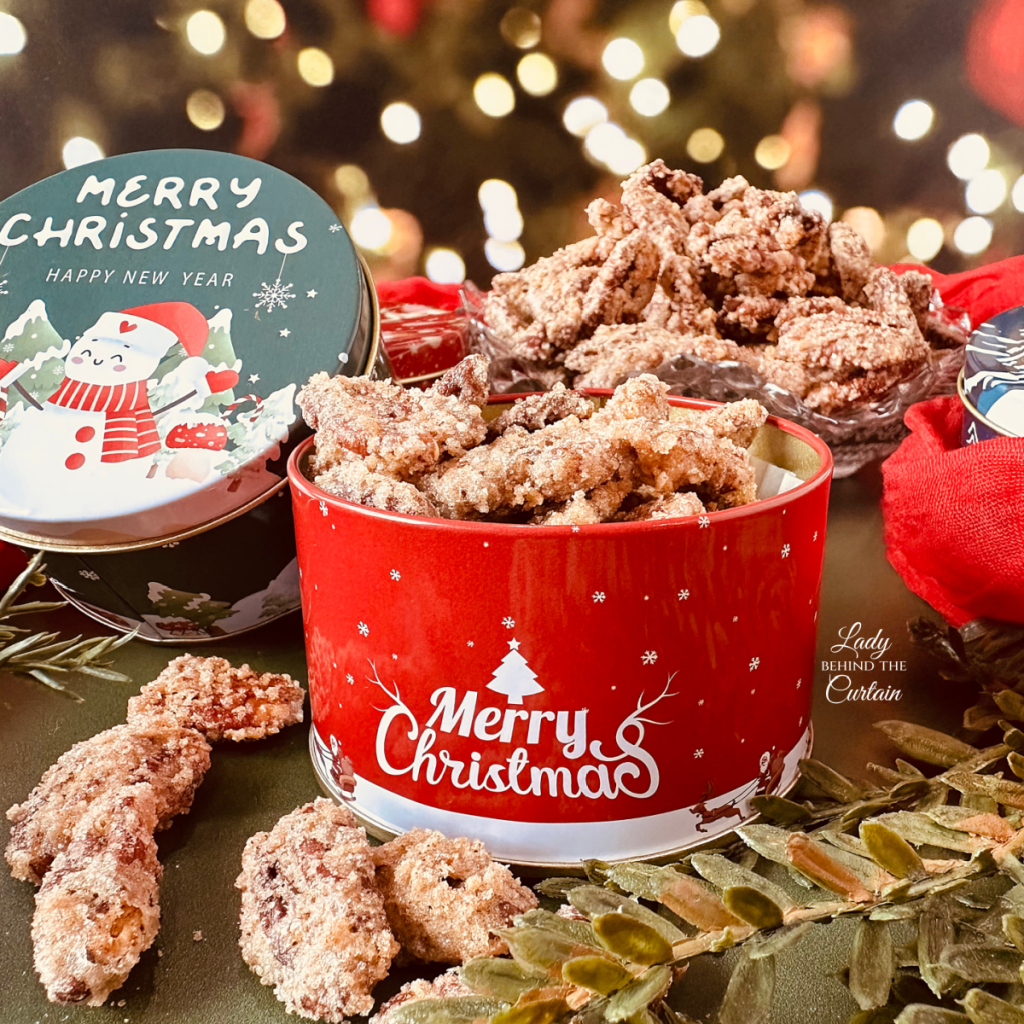 Candied Cinnamon Sugar Pecans