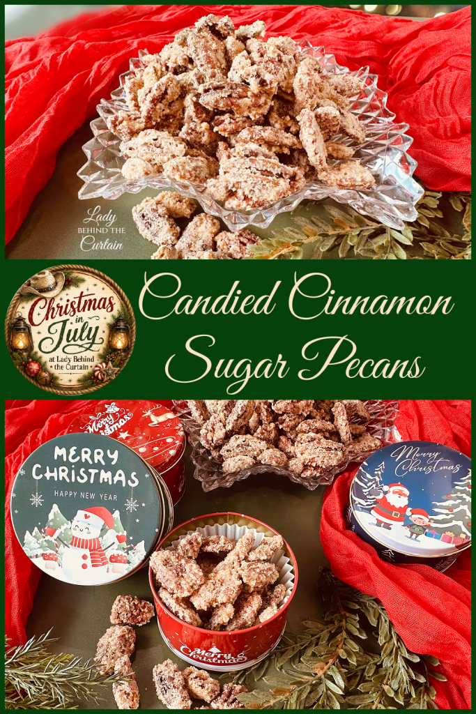 Candied Cinnamon Sugar Pecans