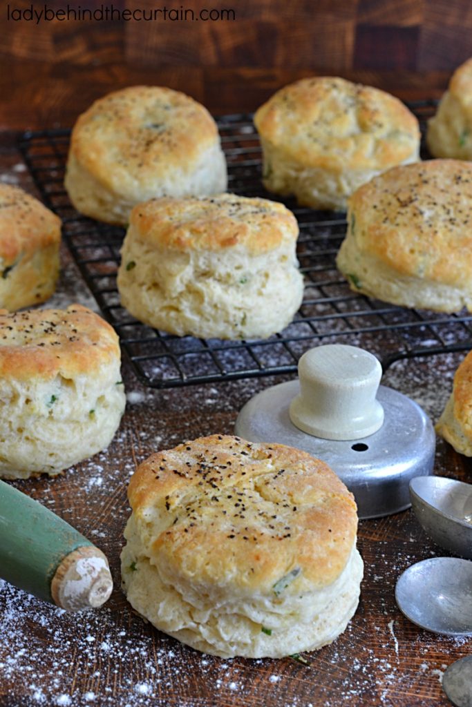 Chive Biscuits