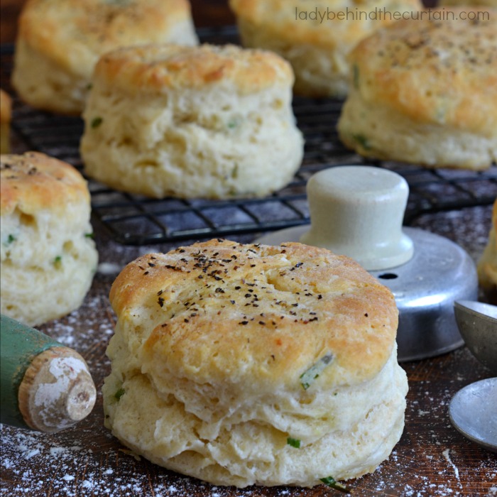 Chive Biscuits