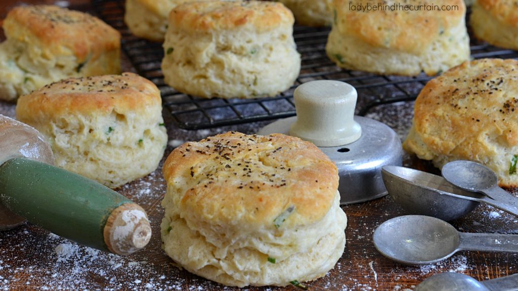 Chive Biscuits