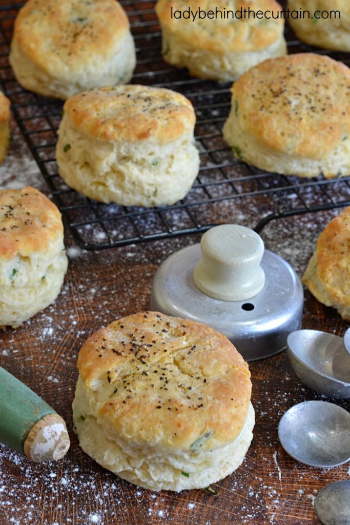 Chive Biscuits
