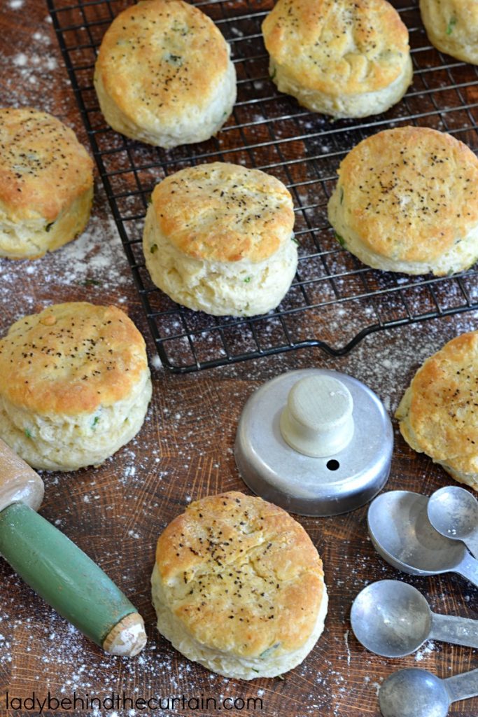 Chive Biscuits