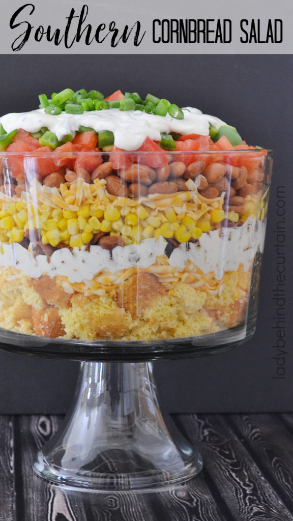 Southern Layered Cornbread Salad