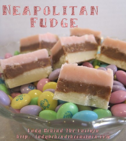 Neapolitan Fudge
