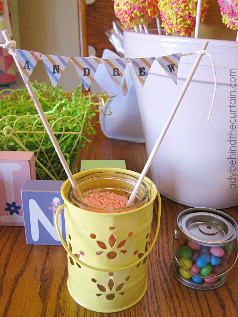 Kids Easter Table