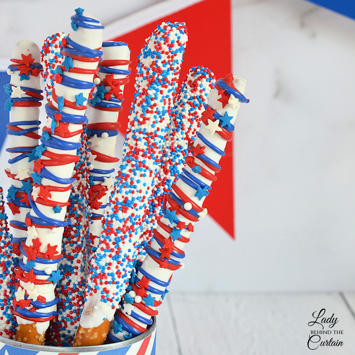 Patriotic Celebration Pretzels