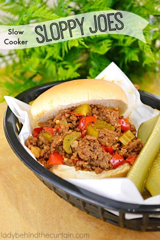 Slow Cooker - Sloppy Joes: Like the hot dog the Sloppy Joe is open to all kinds of variations and toppings.