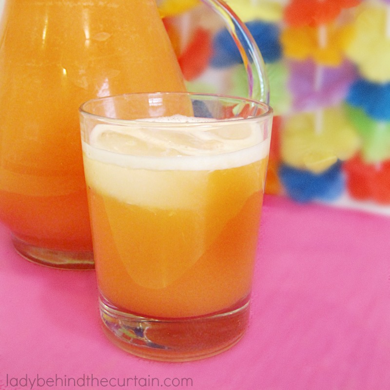 Island Passion Orange Guava Juice, tropical drink for easter,
