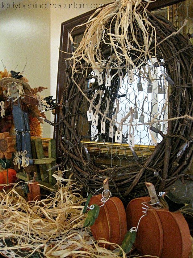 Buffet Tables - Decorated for Fall - Lady Behind The Curtain 6 - Lady ...