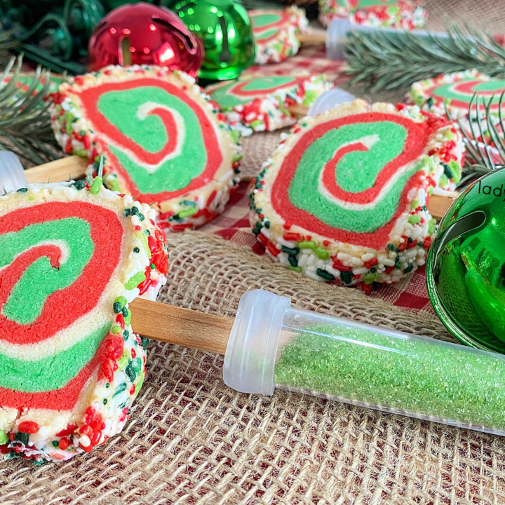 Spiral Christmas Cookies