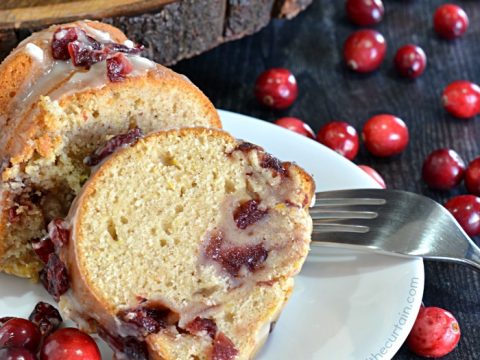 Cranberry Orange Christmas Breakfast Bread