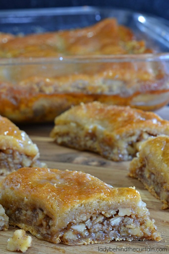 Semi Homemade Crescent Baklava