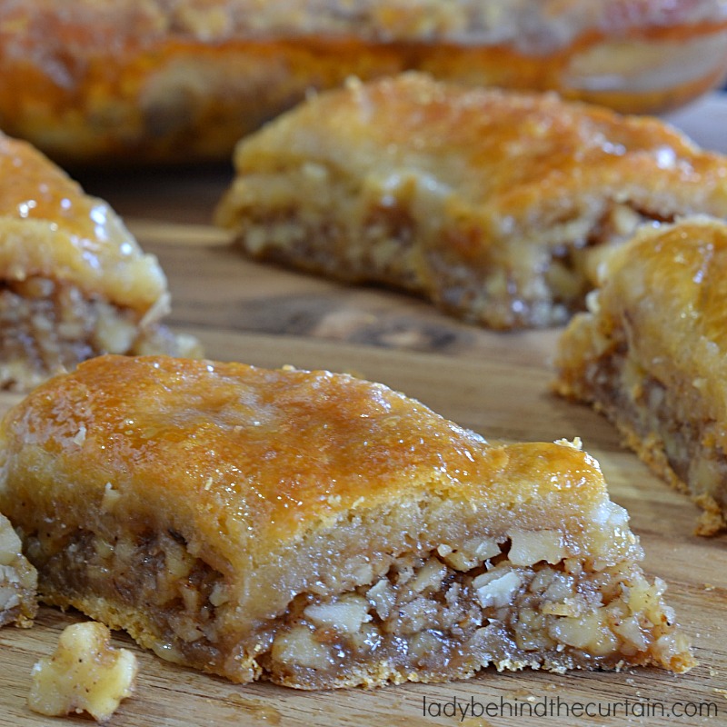 Semi Homemade Crescent Baklava