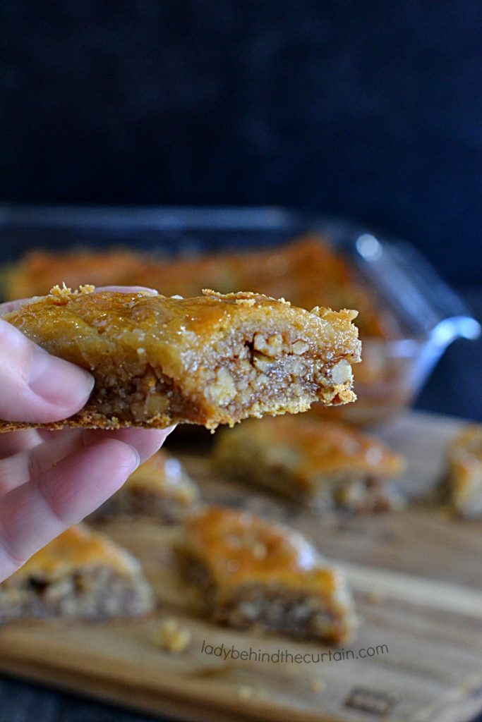 Semi Homemade Crescent Baklava