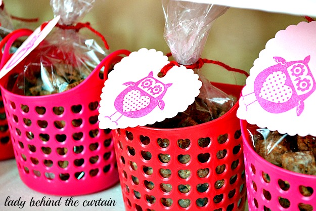 Lady Behind The Curtain - Owl Always Be Your Valentine - Kid's Valentine's Day Dessert Table 