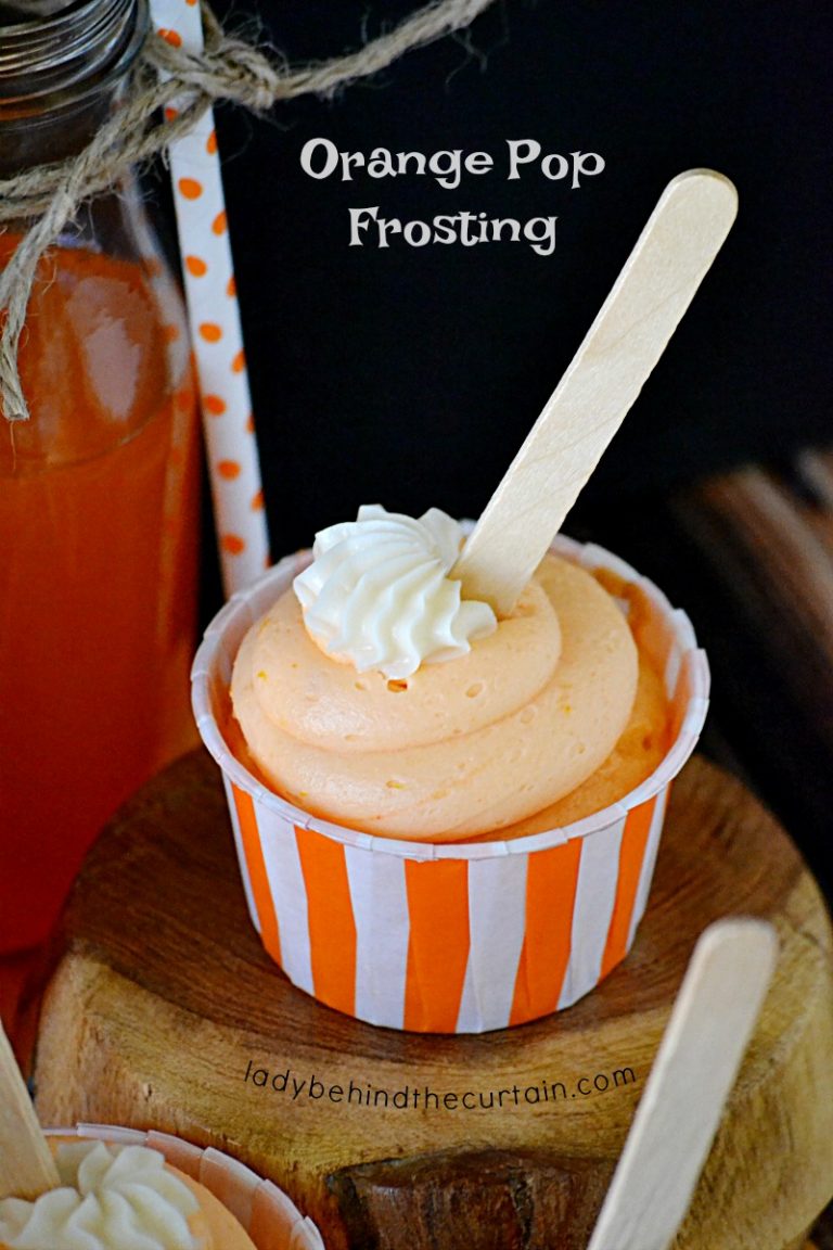 Orange Pop Frosting Recipe, cream cheese frosting recipe