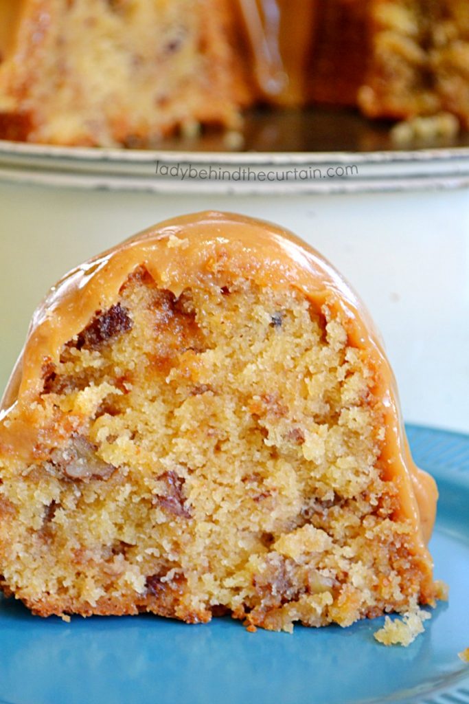 Caramel-Glazed Brown Sugar Bundt Cake - Southern Cast Iron