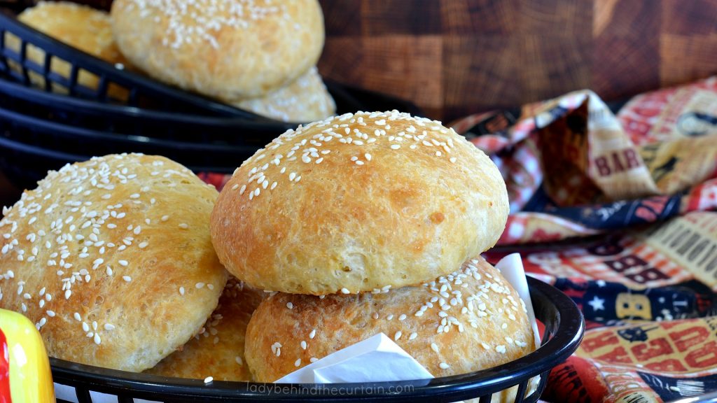 Easy Hamburger Buns