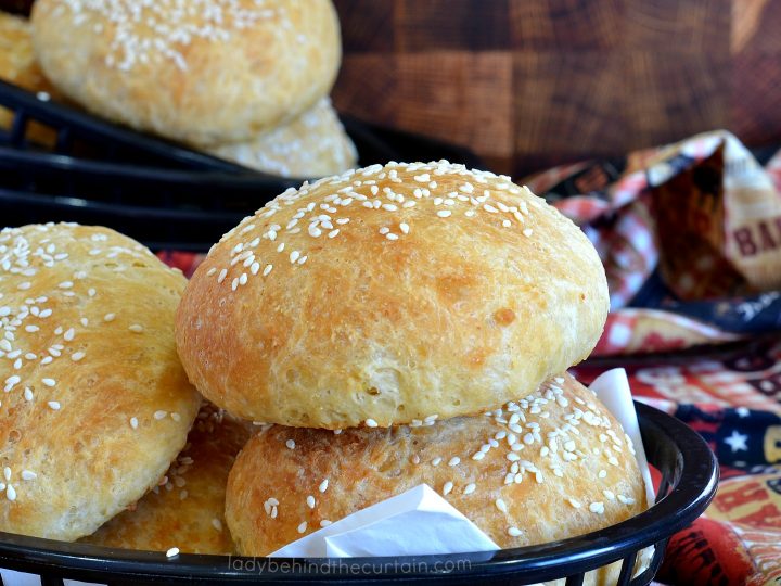 Easy Hamburger Buns