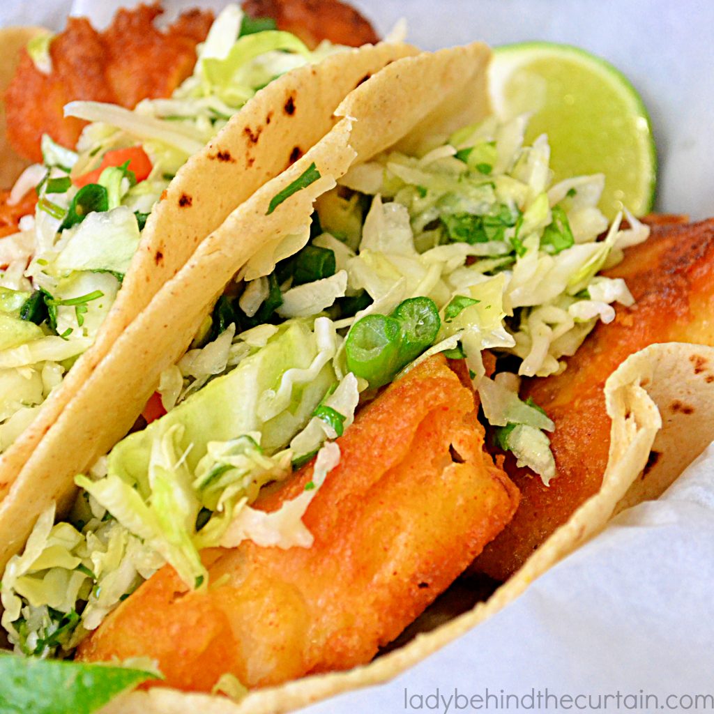 Beer Batter Fish Tacos