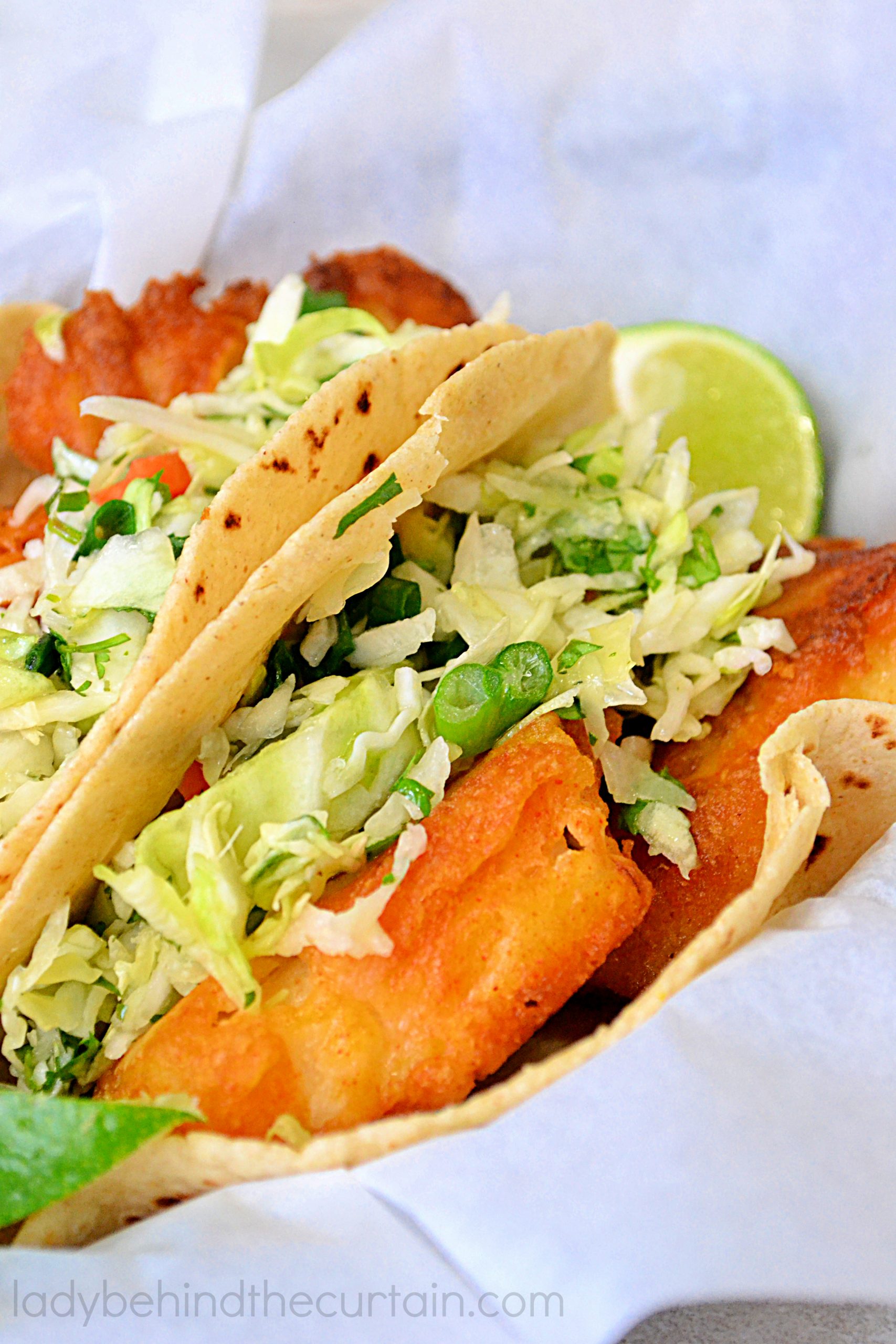 Beer Batter Fish Tacos