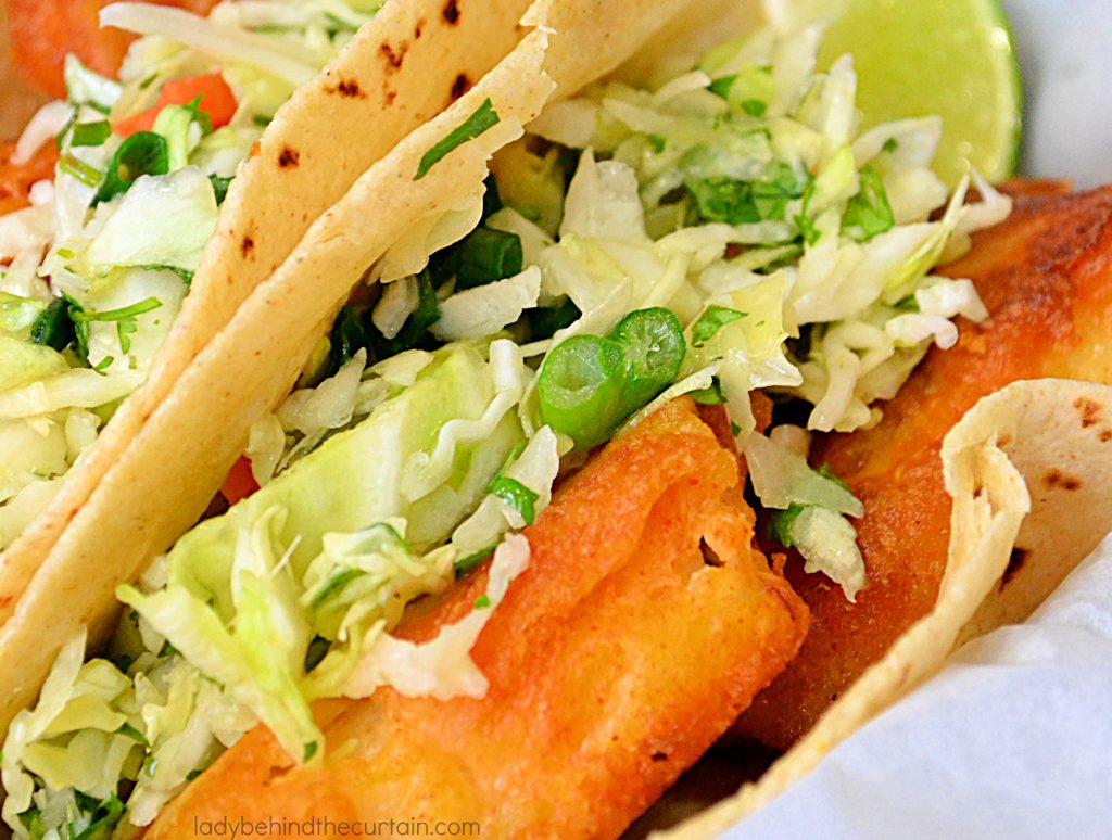 Beer Batter Fish Tacos