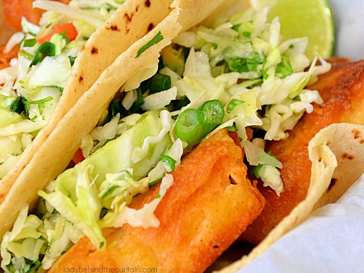 Beer Batter Fish Tacos