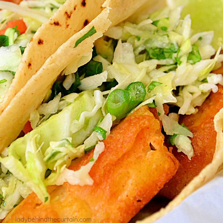 Beer Batter Fish Tacos