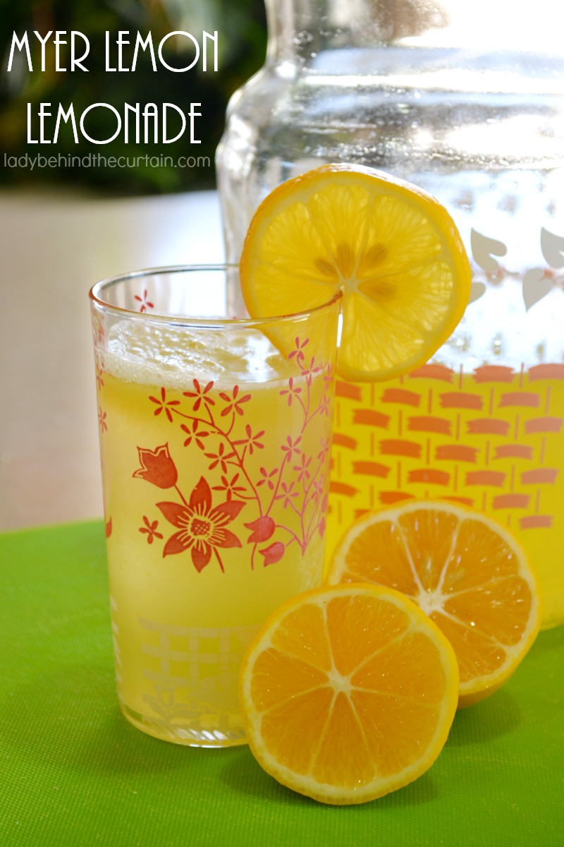 Myer Lemon Lemonade