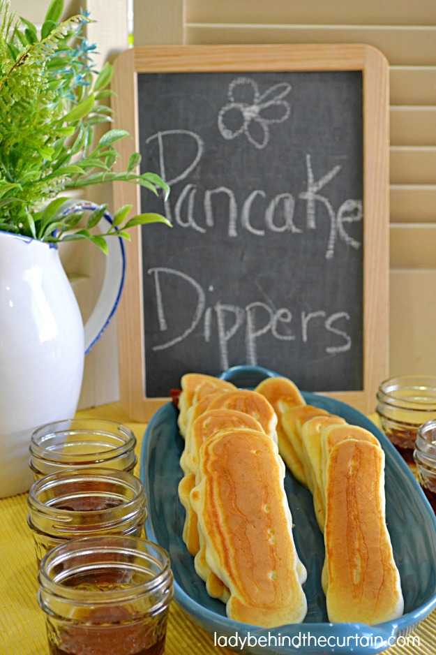 Buffet Pancake Dippers - Lady Behind The Curtain