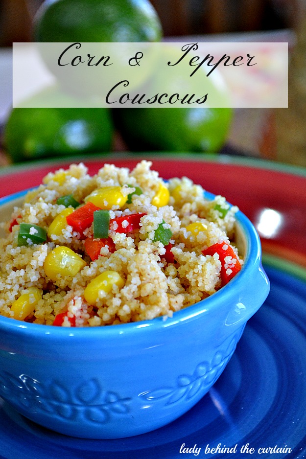 Lady Behind The Curtain - Corn & Pepper Couscous
