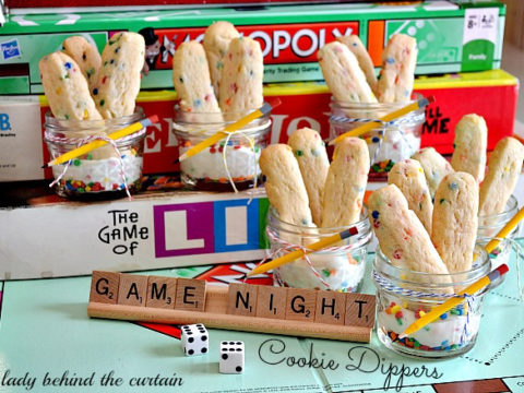 Game Night Cookie Dippers