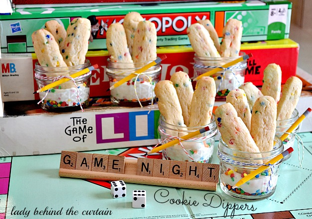 Game Night Cookie Dippers