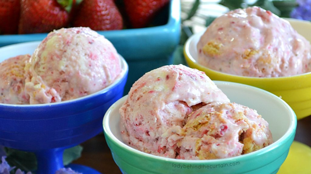 Strawberry Cheesecake Ice Cream