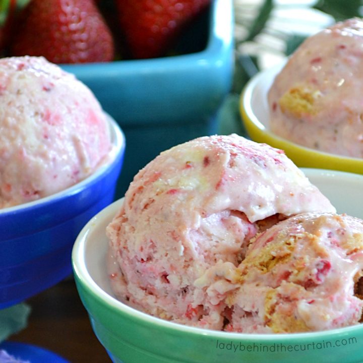 Strawberry Cheesecake Ice Cream