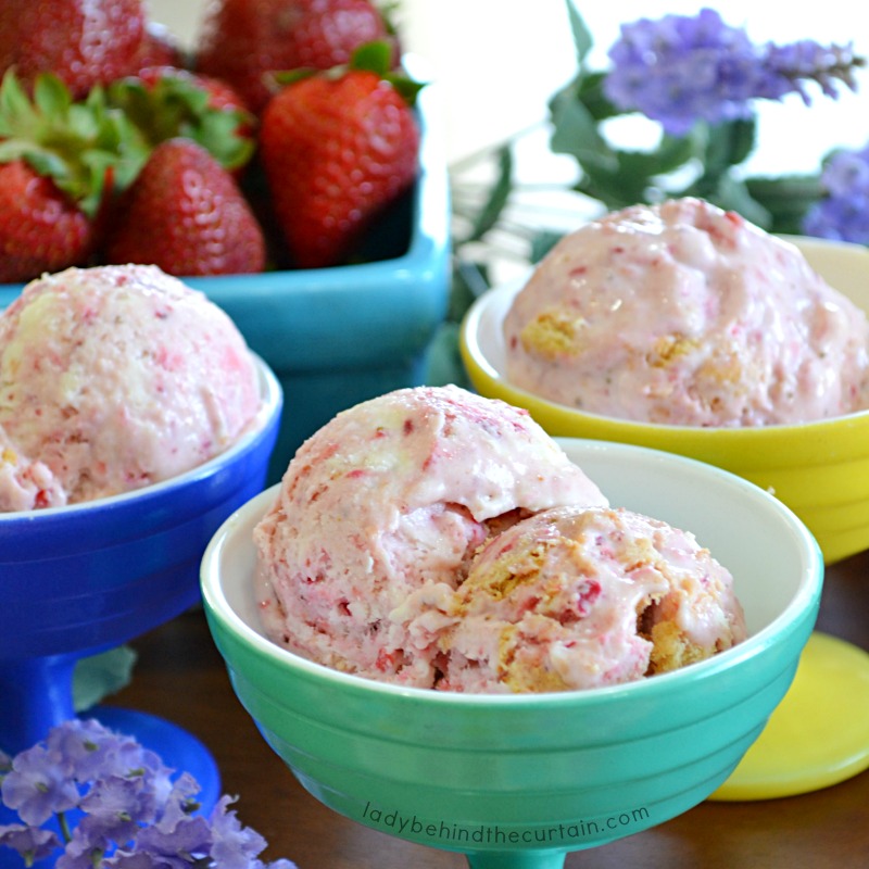 Strawberry Cheesecake Ice Cream